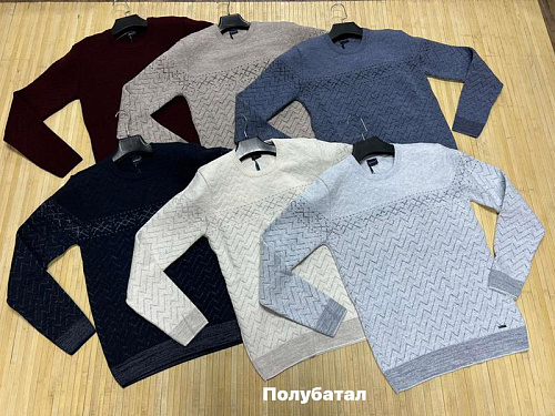 Свитер Navas NW260 wine - делук