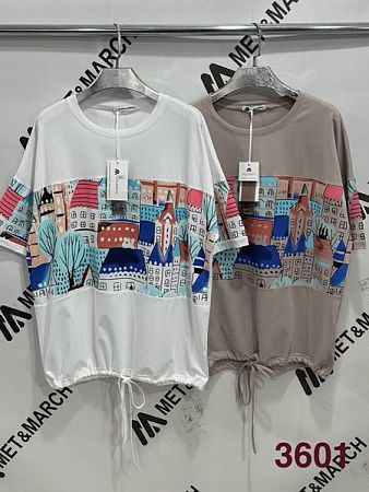 Футболка Met&March 3601 grey - делук