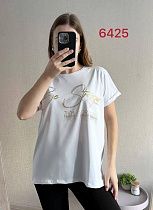 Футболка Fsn 6425 white - делук