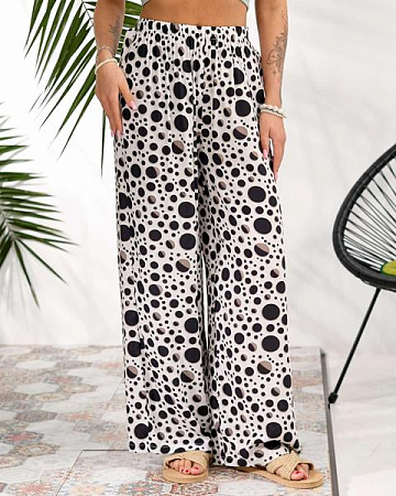 Штаны Tran 111-2 white - делук