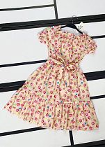 Платье Kosmy 579 peach - делук