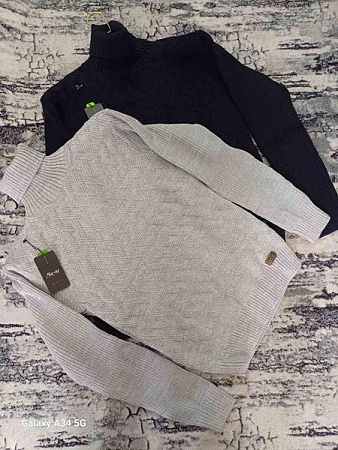 Свитер Moranny MR140 grey - делук