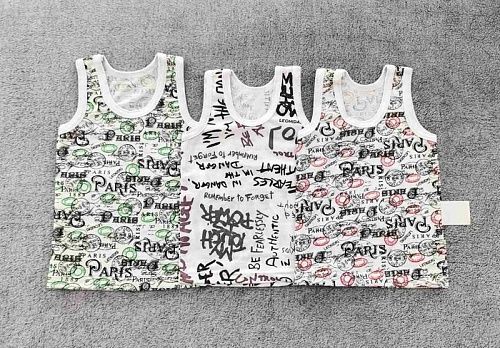 Майка Boys&Girls BG371 white-grey - делук