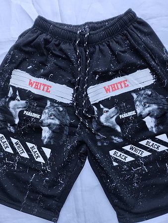 Шорты Panda 1745 black - делук