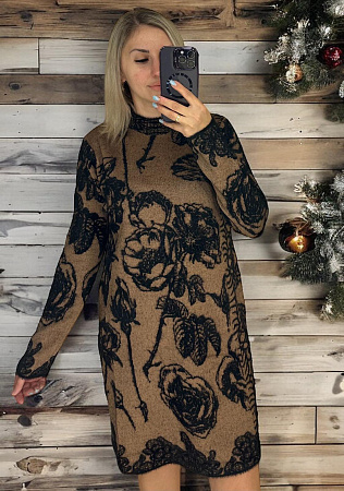 Платье Levisha 26280 beige - делук