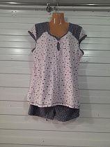 Пижама Akvarel A113 pink - делук