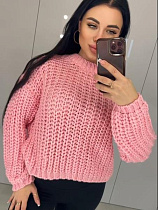 Свитер Lora LR765 pink Свитер Lora LR765 pink - делук