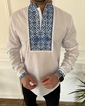 Вышиванка Nik 55962 white - делук