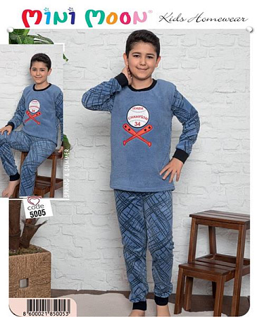 Пижама Meloria 5005 l.blue - делук