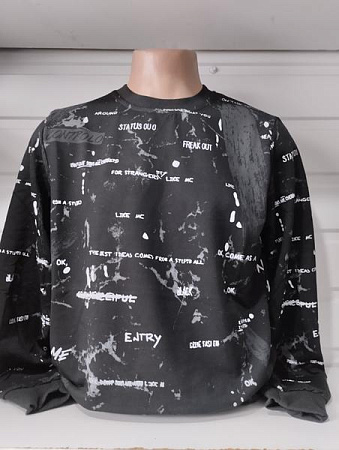 Свитер Panda 1486 black - делук