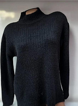 Свитер Elena&Vika 26358 black - делук