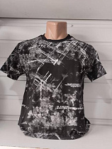 Футболка Panda 1707 black - делук