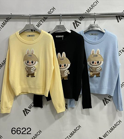 Свитер Met&March 6622 yellow - делук