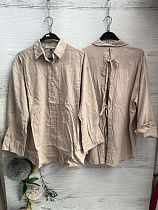 Рубашка New Season 8595 brown - делук