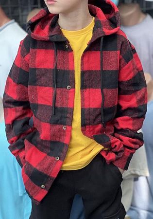 Рубашка Nik 56607 red - делук