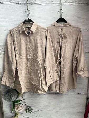 Рубашка New Season 8595 brown - делук