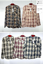 Рубашка Estima 3505 brown - делук