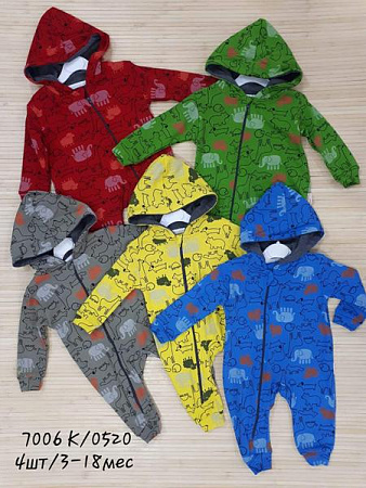 Комбинезон Miki Maki 7006K yellow - делук