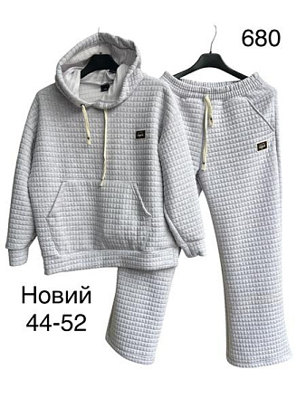 Костюм Спорт Tran TR1398 grey - делук
