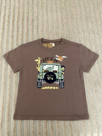Футболка Baby Boom BB113 brown - делук