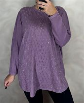 Свитер Dgmd 25201 lilac - делук