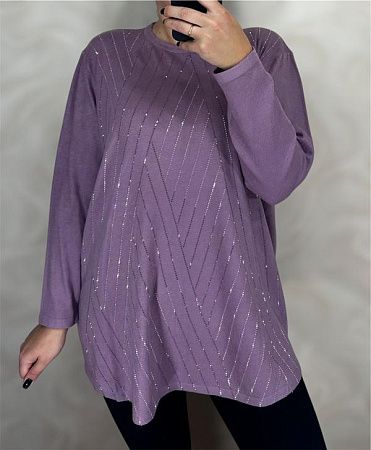 Свитер Dgmd 25201 lilac - делук