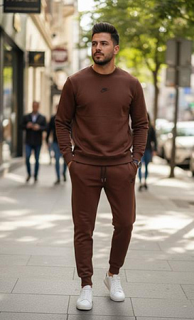 Костюм Спорт Delviago DL1154 brown - делук