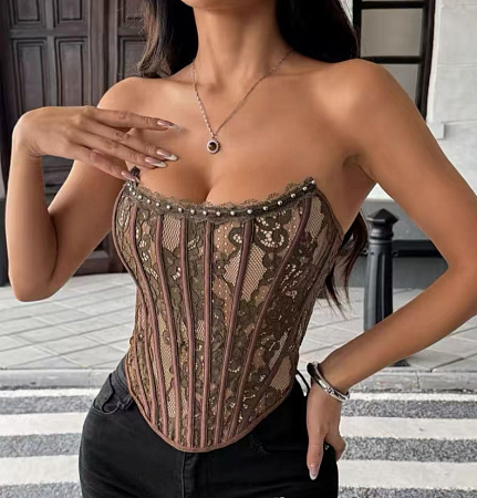 Корсет Comod 71006 brown - делук