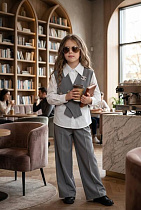 Костюм Delfinka 66099 grey - делук