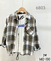 Рубашка Flong 6803 grey - делук