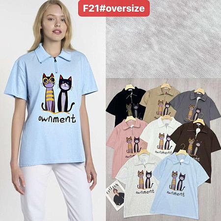 Футболка Summer F21 mix - делук