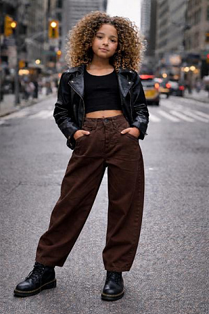 Джинсы Major 31217 brown - делук