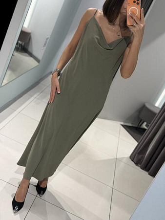 Платье Comod 2379 olive - делук