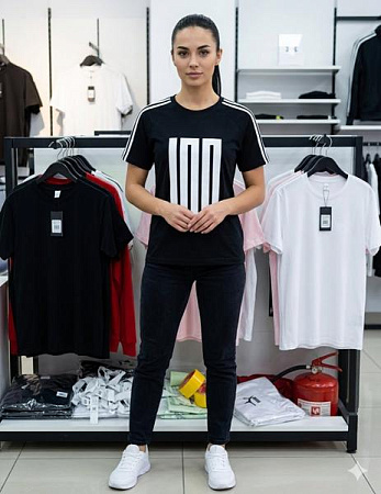 Футболка Newe 2229 black - делук