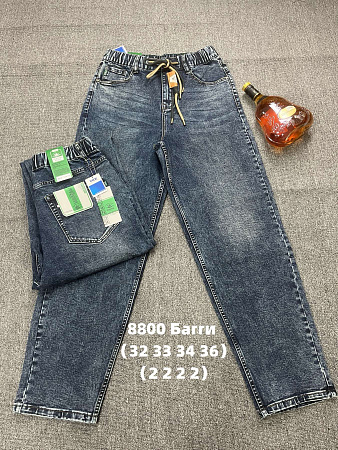 Джинсы God Baron 8800-1 blue - делук