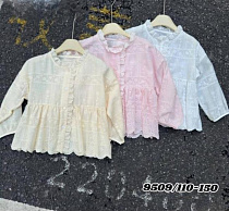 Блузка Meloria 9509 white - делук