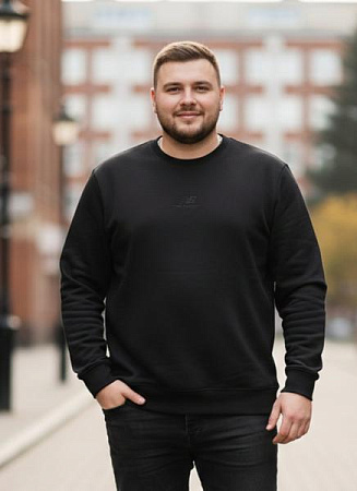 Свитер Delviago DL681 black - делук