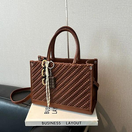 Сумка Fashion Bag 1732-2 brown - делук