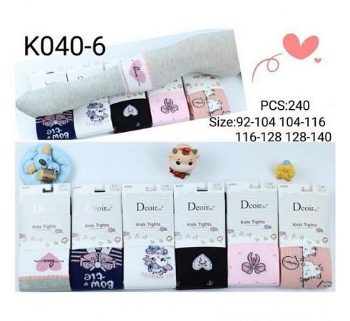 Колготы Redoor K040-6 mix - делук