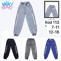 Джинсы Miki Maki 113 l.blue - делук