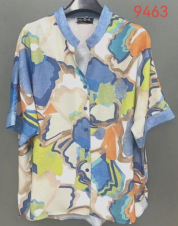 Рубашка Lida 9463 beige - делук