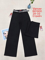 Джинсы Vanver B81900 black - делук