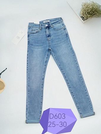 Джинсы Newjeans D603 l.blue - делук