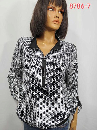 Свитер Lida 8786-7 grey - делук