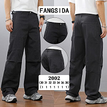 Джинсы Fangsida 2002 black - делук