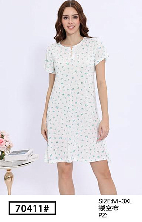 Ночнушка Fili Wear 70411 white - делук