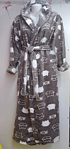 Халат Romeo Life RL657 grey - делук