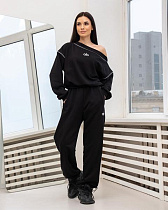 Костюм Спорт Azna ДП178 black - делук