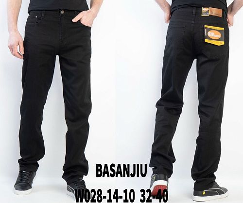 Джинсы God Baron W028-14-10 black - делук