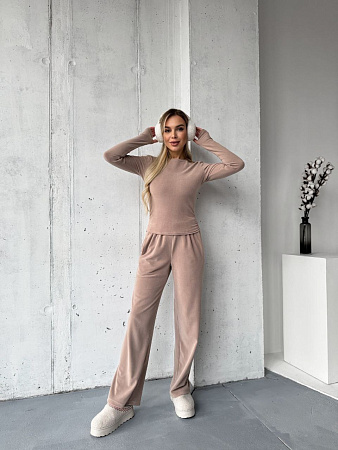 Костюм Спорт Arina 3123 beige - делук